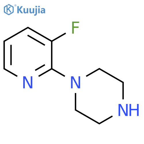 1-(3-Fluoropyridin-2-yl)piperazine structure