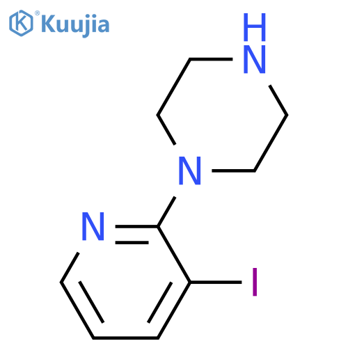 1-(3-Iodopyridin-2-yl)piperazine structure