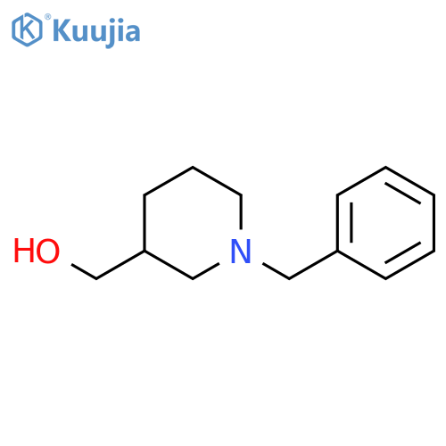 (1-Benzylpiperidin-3-yl)methanol structure