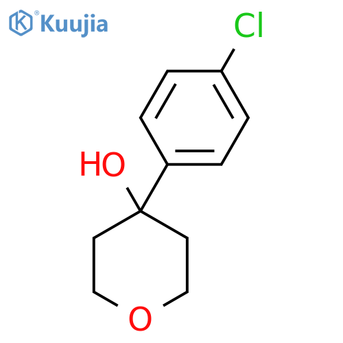 4-(4-Chlorophenyl)-tetrahydro-2H-pyran-4-ol structure