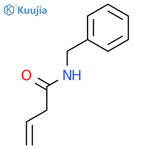 3-Butenamide, N-(phenylmethyl)- structure