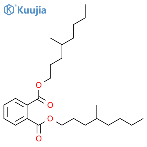 1,2-Benzenedicarboxylicacid, 1,2-bis(4-methyloctyl) ester structure