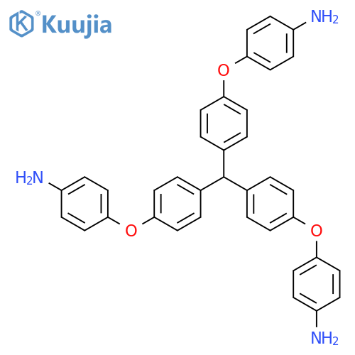 BENZENAMINE, 4,4',4''-[METHYLIDYNETRIS(4,1-PHENYLENEOXY)]TRIS- structure