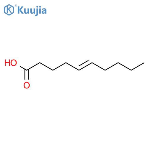 5-Decenoic acid structure