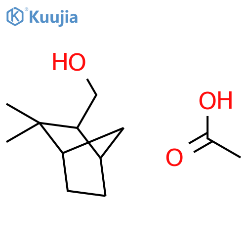(3,3-dimethylbicyclo[2.2.1]hept-2-yl)methyl acetate structure