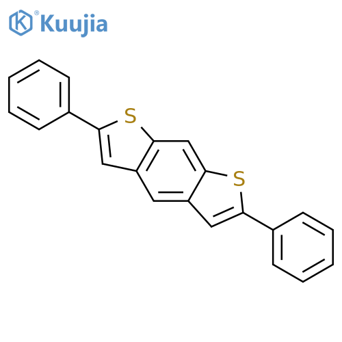 Benzo[1,2-b:5,4-b']dithiophene, 2,6-diphenyl- structure