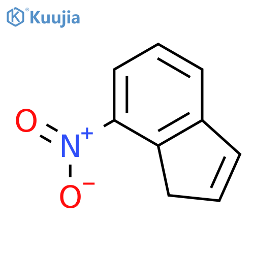1H-Indene, 7-nitro- structure
