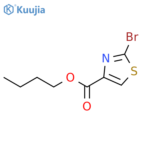 4-THIAZOLECARBOXYLIC ACID, 2-BROMO-, BUTYL ESTER structure