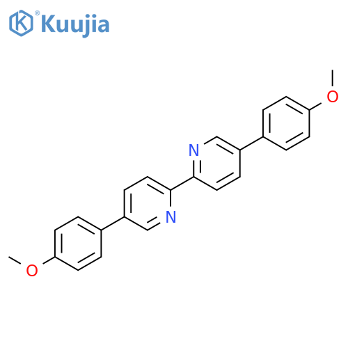 2,2'-Bipyridine, 5,5'-bis(4-methoxyphenyl)- structure