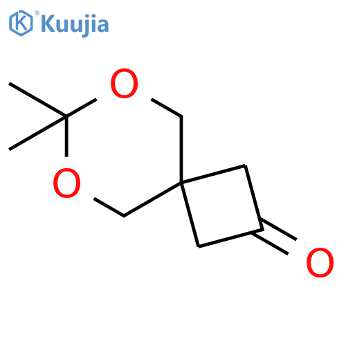 7,7-dimethyl-6,8-dioxaspiro[3.5]nonan-2-one structure