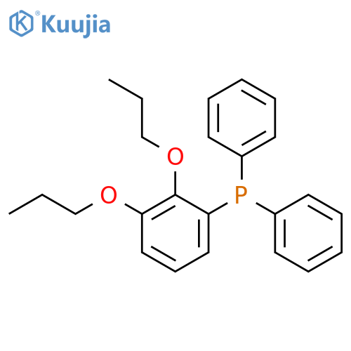 Phosphine, (2,3-dipropoxyphenyl)diphenyl- structure
