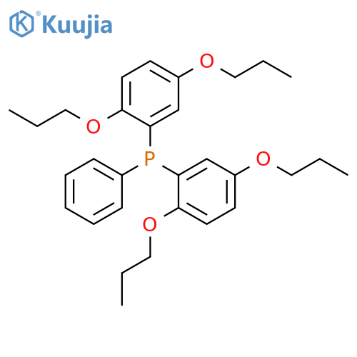 Phosphine, bis(2,5-dipropoxyphenyl)phenyl- structure