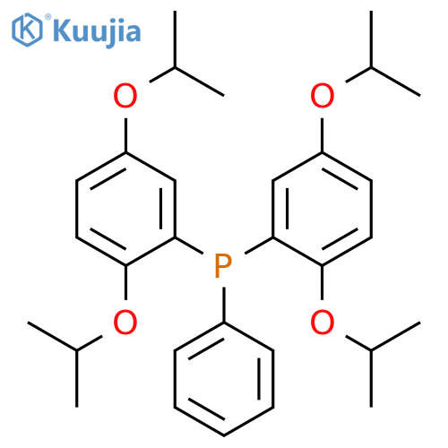PHOSPHINE, BIS[2,5-BIS(1-METHYLETHOXY)PHENYL]PHENYL- structure