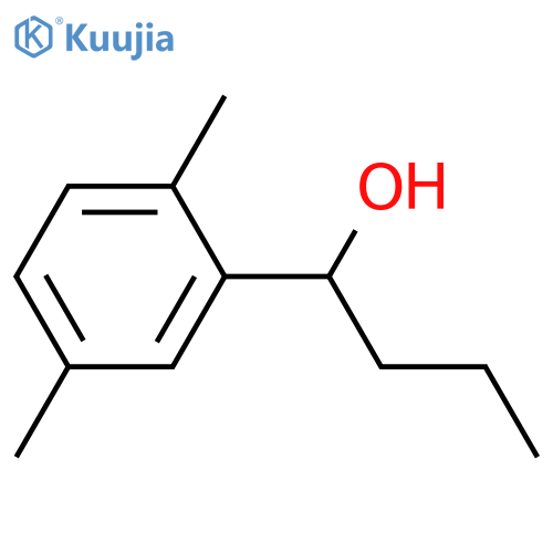 1-(2,5-dimethylphenyl)butan-1-ol structure