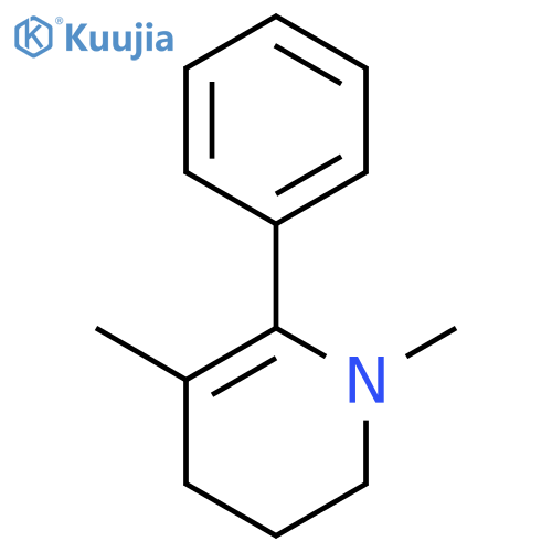 PYRIDINE, 1,2,3,4-TETRAHYDRO-1,5-DIMETHYL-6-PHENYL- structure
