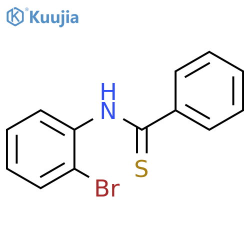 Benzenecarbothioamide, N-(2-bromophenyl)- structure