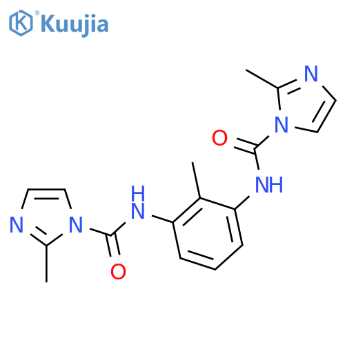 1H-Imidazole-1-carboxamide, N,N'-(methyl-1,3-phenylene)bis[2-methyl- structure