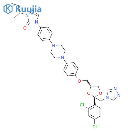 (1,2,4-Triazol-4-yl) Itraconazole structure