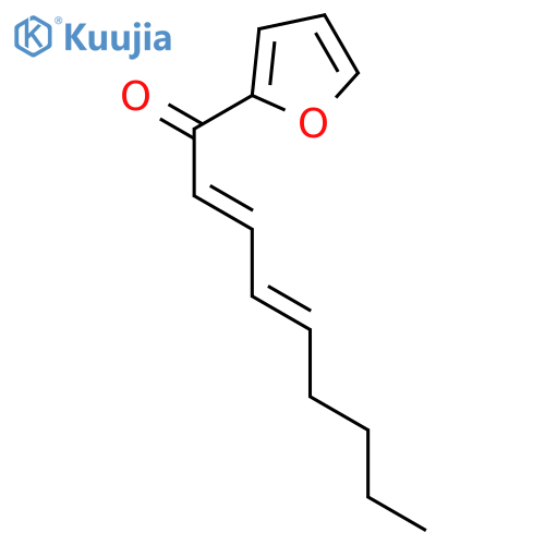2,4-NONADIEN-1-ONE, 1-(2-FURANYL)-, (2E,4E)- structure