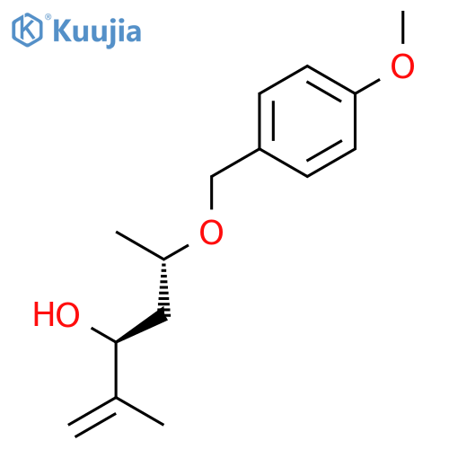 1-HEXEN-3-OL, 5-[(4-METHOXYPHENYL)METHOXY]-2-METHYL-, (3S,5S)- structure