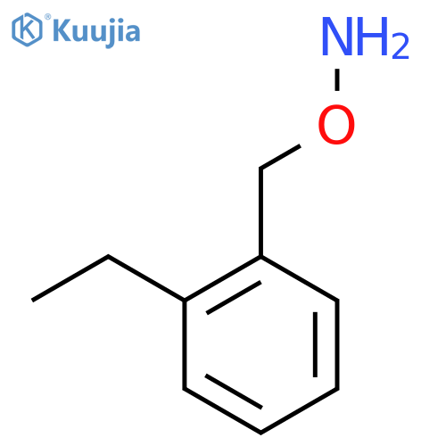 O-(2-ethylphenyl)methylhydroxylamine structure