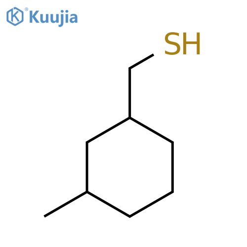 (3-Methylcyclohexyl)methanethiol structure