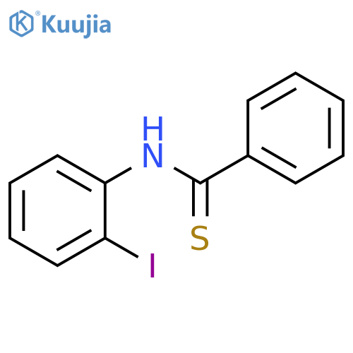 Benzenecarbothioamide, N-(2-iodophenyl)- structure