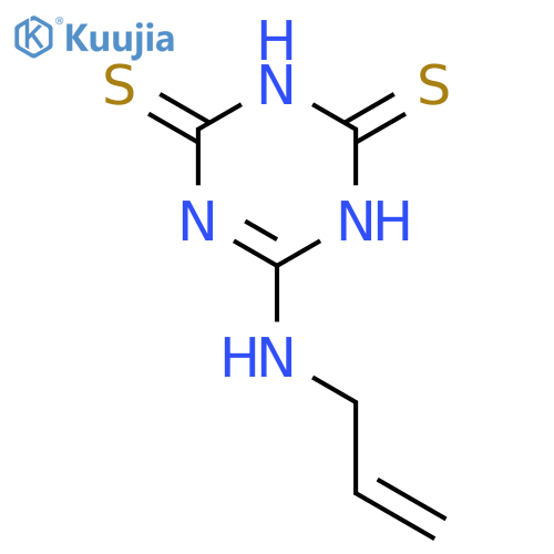 1,3,5-Triazine-2,4(1H,3H)-dithione, 6-(2-propenylamino)- structure