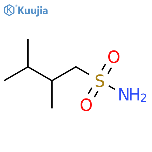 2,3-dimethylbutane-1-sulfonamide structure