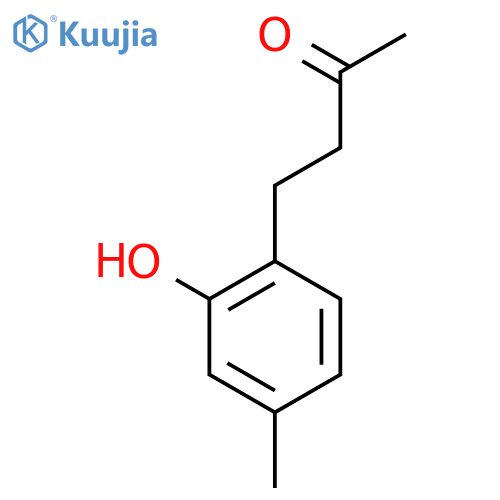 4-(2-hydroxy-4-methylphenyl)butan-2-one structure