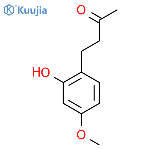 4-(2-hydroxy-4-methoxyphenyl)butan-2-one structure