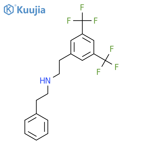 Benzeneethanamine, N-(2-phenylethyl)-3,5-bis(trifluoromethyl)- structure