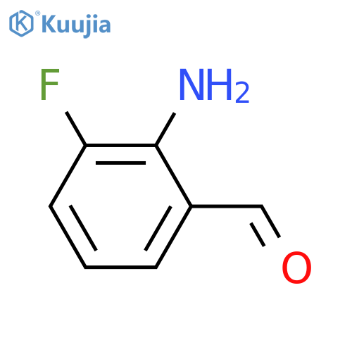 2-Amino-3-fluorobenzaldehyde structure