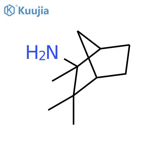 BICYCLO[2.2.1]HEPTAN-2-AMINE, 2,3,3-TRIMETHYL- structure