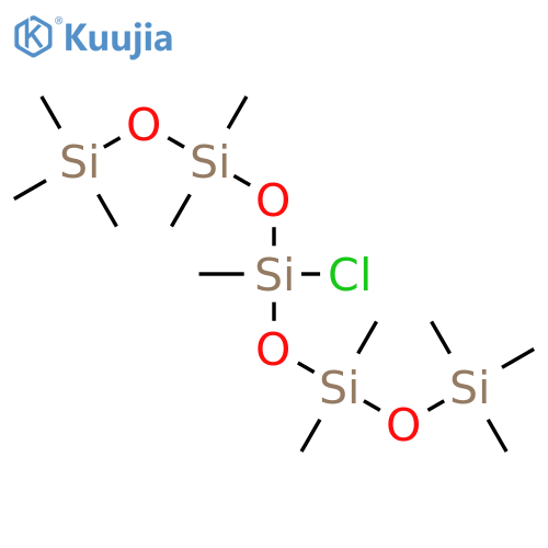 PENTASILOXANE, 5-CHLORO-1,1,1,3,3,5,7,7,9,9,9-UNDECAMETHYL- structure