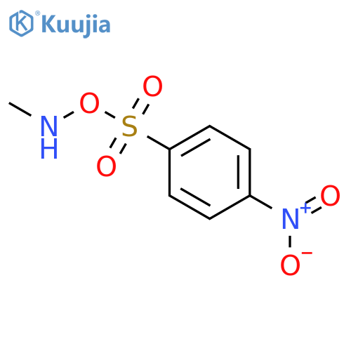 Methanamine, N-[[(4-nitrophenyl)sulfonyl]oxy]- structure