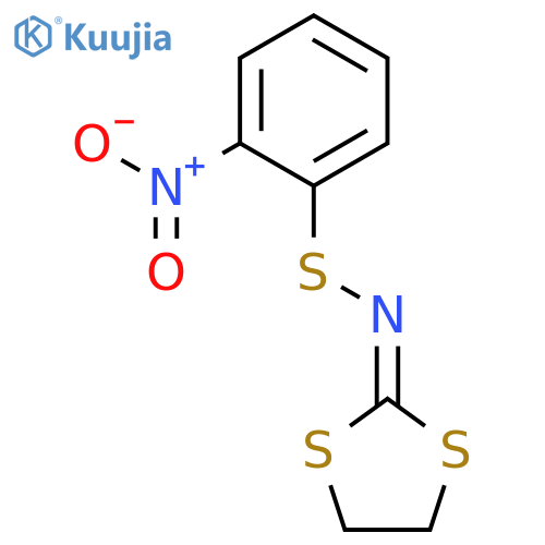 BENZENESULFENAMIDE, N-1,3-DITHIOLAN-2-YLIDENE-2-NITRO- structure