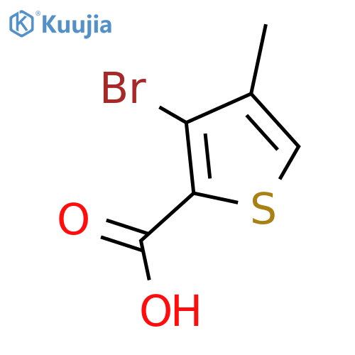 3-Bromo-4-methylthiophene-2-carboxylic Acid structure