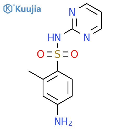 4-Amino-2-methyl-N-(pyrimidin-2-yl)benzene-1-sulfonamide structure