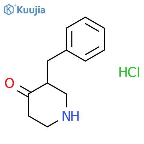 3-Benzylpiperidin-4-one hydrochloride structure