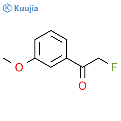 2-fluoro-1-(3-methoxyphenyl)ethan-1-one structure