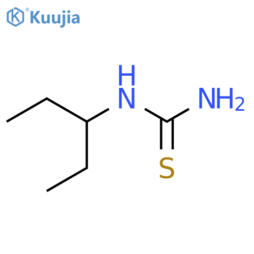 (Pentan-3-yl)thiourea structure