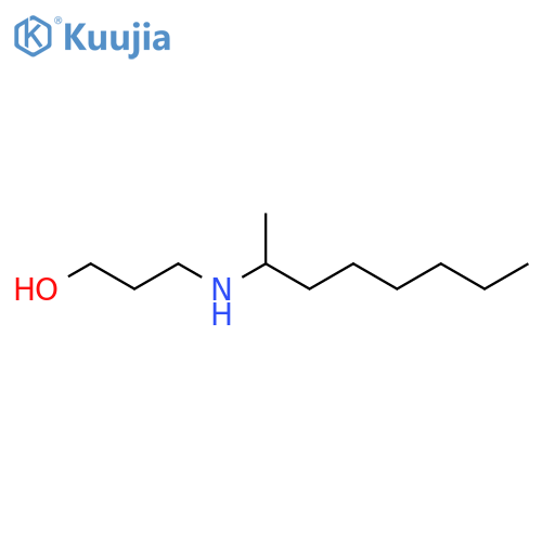 3-(octan-2-yl)aminopropan-1-ol structure