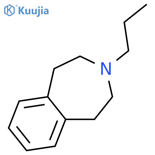 1H-3-BENZAZEPINE, 2,3,4,5-TETRAHYDRO-3-PROPYL- structure
