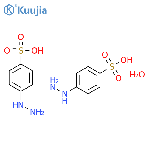 4-Hydrazinobenzenesulfonic acid structure
