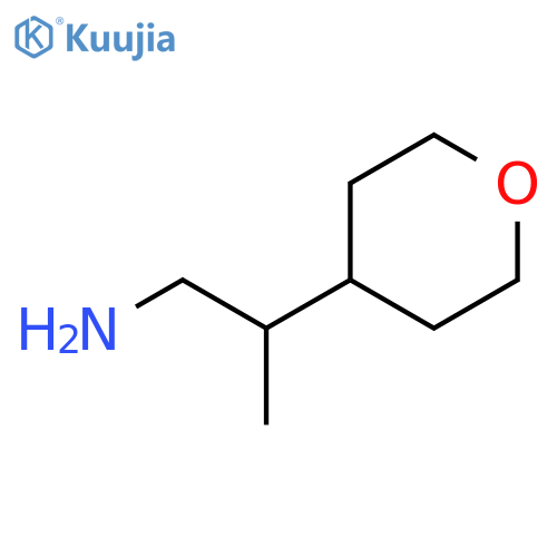 2-(oxan-4-yl)propan-1-amine structure