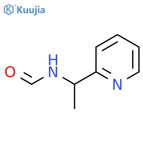 Formamide,N-[1-(2-pyridinyl)ethyl]- structure