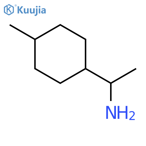 1-(4-methylcyclohexyl)ethan-1-amine structure