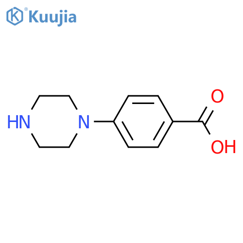 4-(Piperazin-1-yl)benzoic acid structure