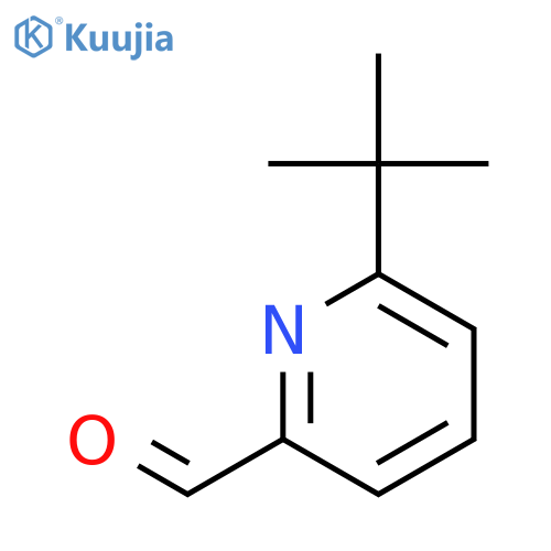 6-tert-butylpyridine-2-carbaldehyde structure